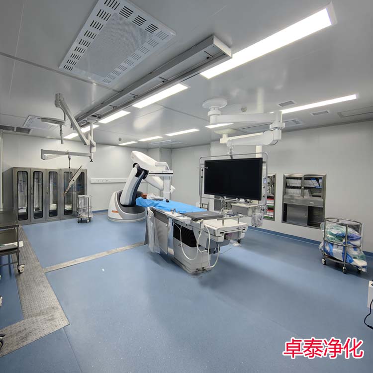 河北省三院介入式潔凈手術室裝修完成，卓泰凈化工程公司承建